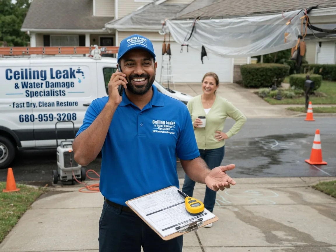Ceiling Leak Cleanup Alpine, UT FAQs